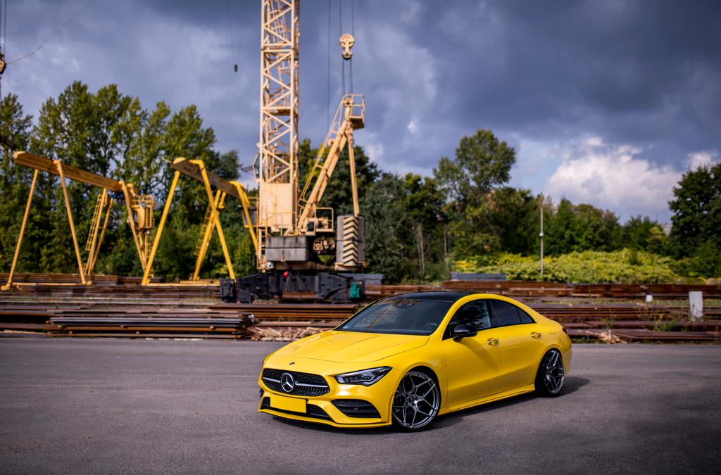 Mercedes CLA | JR Wheels JR34 Hyper Black