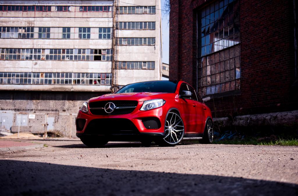Mercedes GLE Coupe | JR Wheels JR28 Silver Black