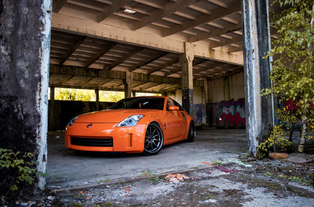 Nissan 350Z | JR Wheels JR5 Hyper Black