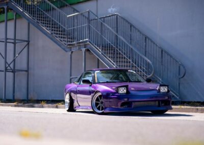 Nissan S13 | JR Wheels JR19 Gloss Light Gunmetal