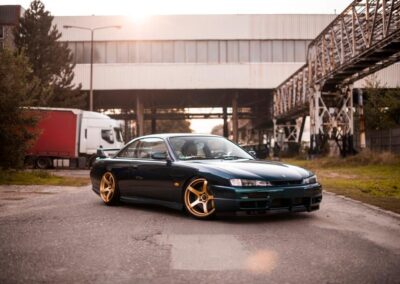 Nissan S14 | JR Wheels JR32 Gold
