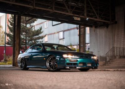 Nissan S14 | JR Wheels JR5 Hyper Black