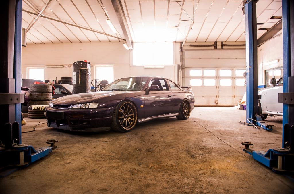 Nissan S14 | JR Wheels JR5 Matt Bronze