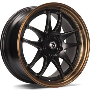 seventy9 SV-I 17 x 8 ET35 5x112 DMBLB - Deep Matt Black Bronze Lip