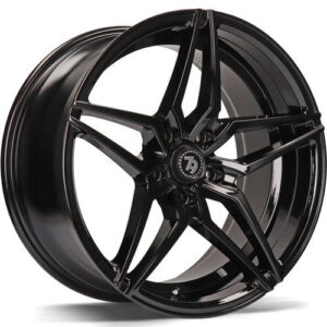seventy9 SV-A 18 x 9 ET40 5x112 BG - Black Glossy