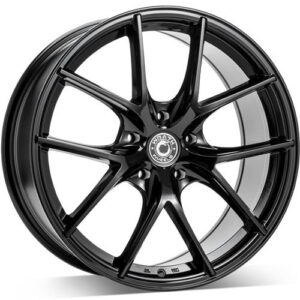 Wrath Wheels WF-11 18 x 8 ET40 5x112 BLK - Black Glossy