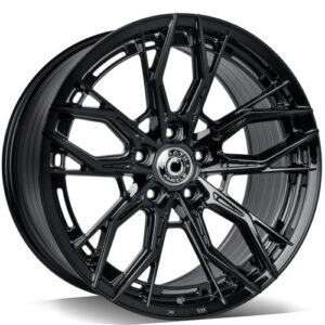 Wrath Wheels WF-15 18 x 8 ET35 5x120 BLK - Black Glossy