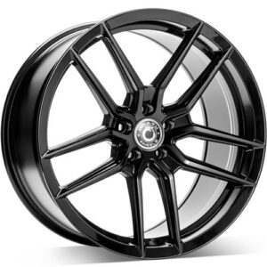 Wrath Wheels WF-14 20 x 10 ET42 5x120 BLK - Black Glossy
