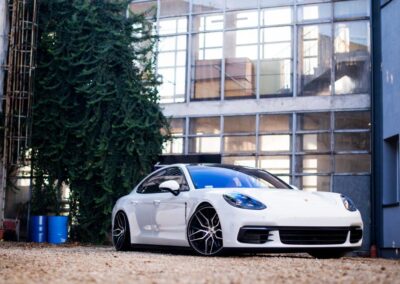 Porsche Panamera | JR Wheels JR28 Silver Black