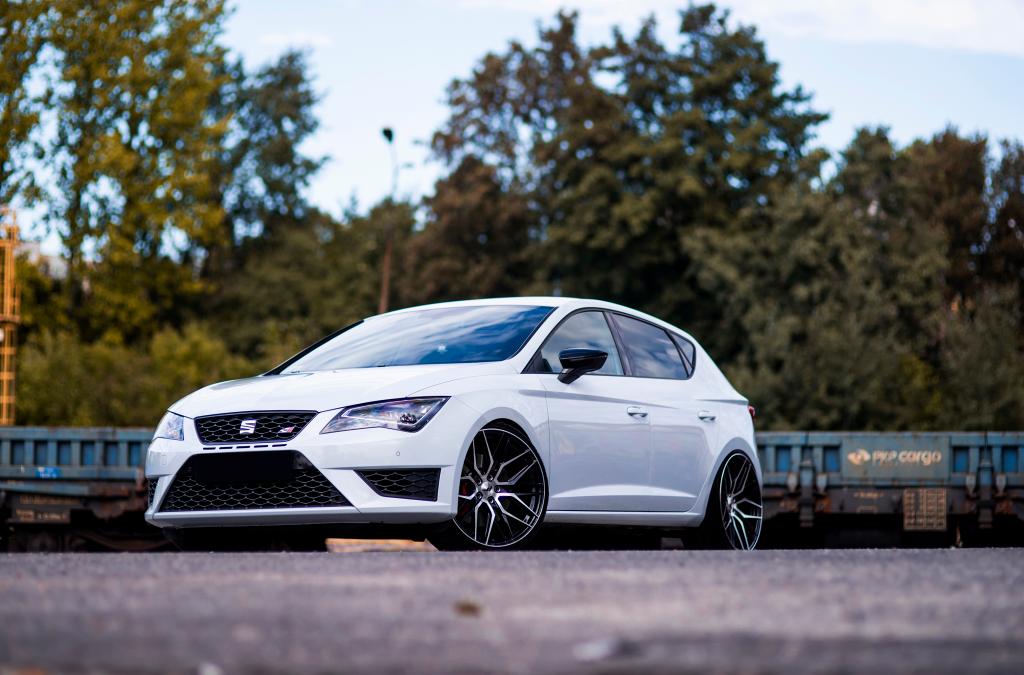 Seat Leon Cupra | JR Wheels JR28 Silver Black