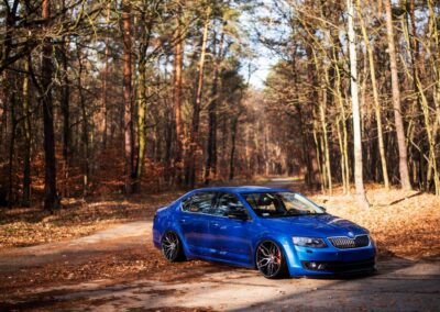 Skoda Octavia | JR Wheels JR28 Silver Black