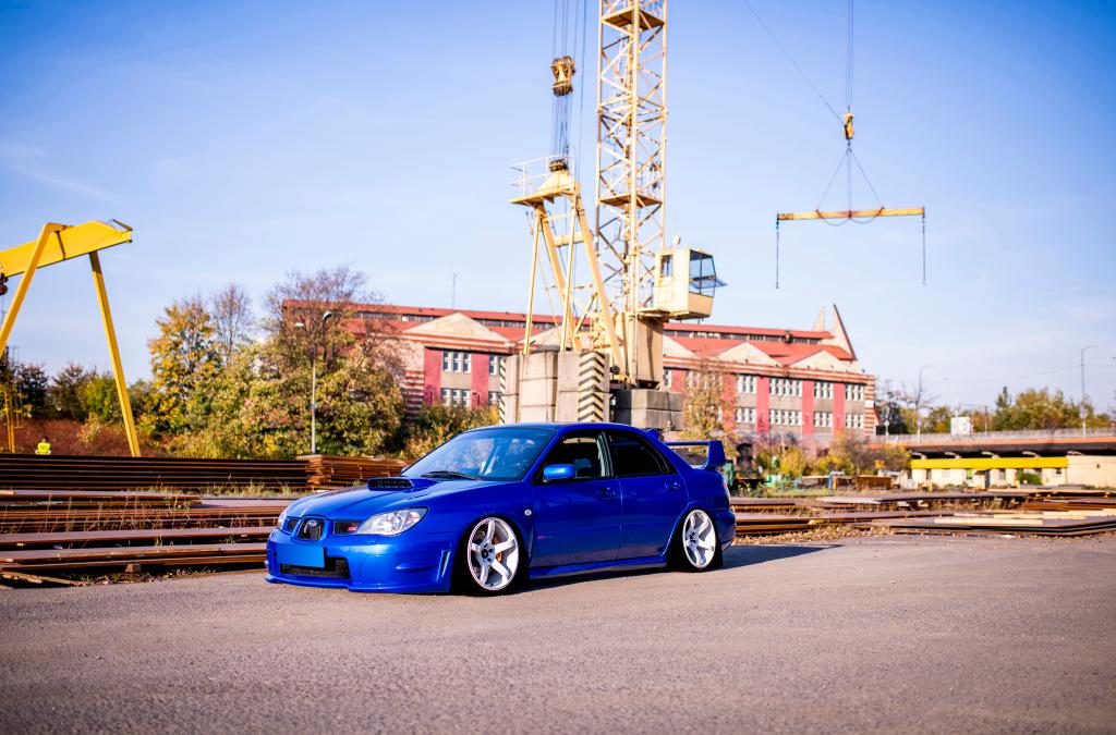 Subaru Impreza STI | JR Wheels JR32 White