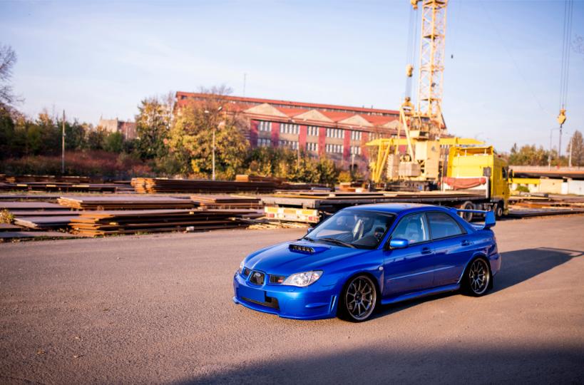 Subaru Impreza STI | JR Wheels JR5 Hyper Black