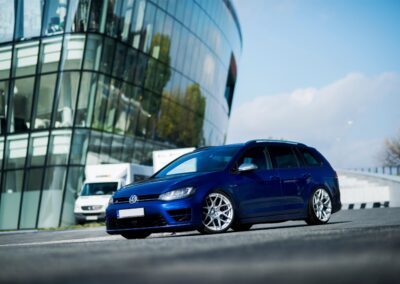 VW Golf mk7 R | JR Wheels JR18 Silver Machined Face