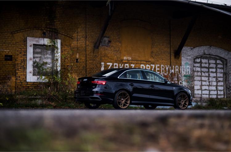 Audi A3 | JR Wheels JR25 Matt Bronze