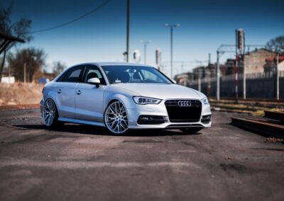Audi A3 Sedan | JR Wheels JR28 Silver
