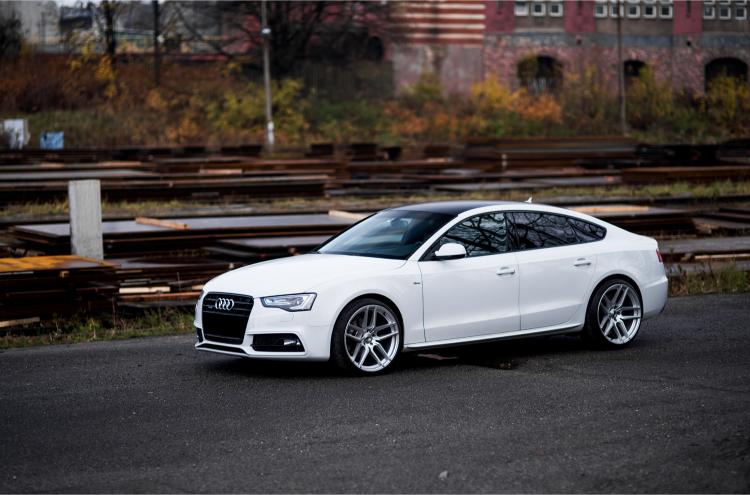 Audi A5 | JR Wheels JR25 Silver