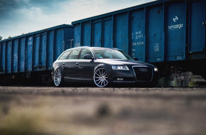 Audi A6 C6 | JR Wheels JR22 Silver