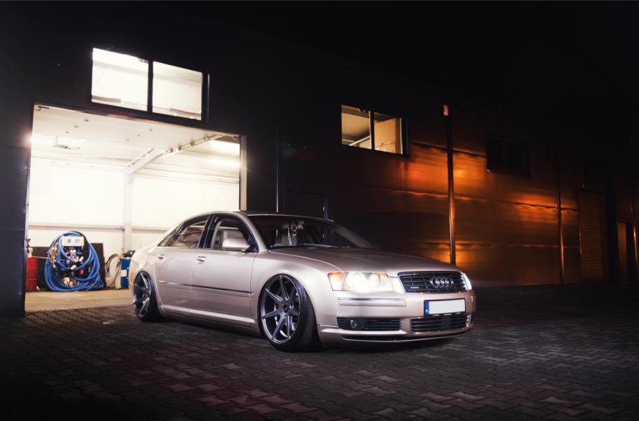 Audi A8 D3 | JR Wheels JR20 Hyper Black