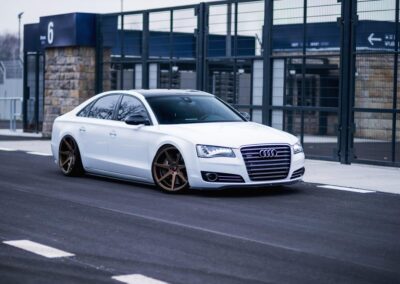 Audi A8 | JR Wheels JR20 Matt Bronze