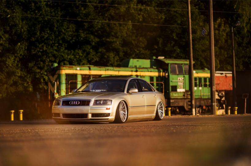 Audi A8 | JR Wheels JR22 Silver