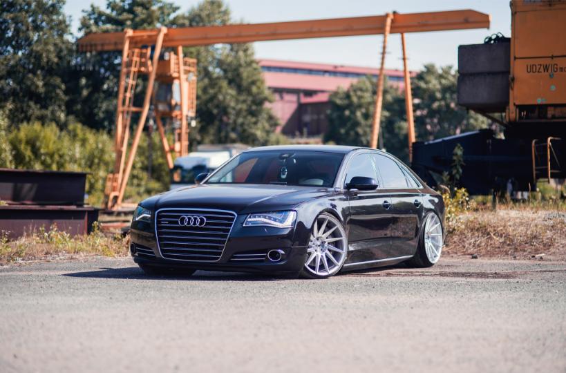 Audi A8 | JR Wheels JR22 Silver