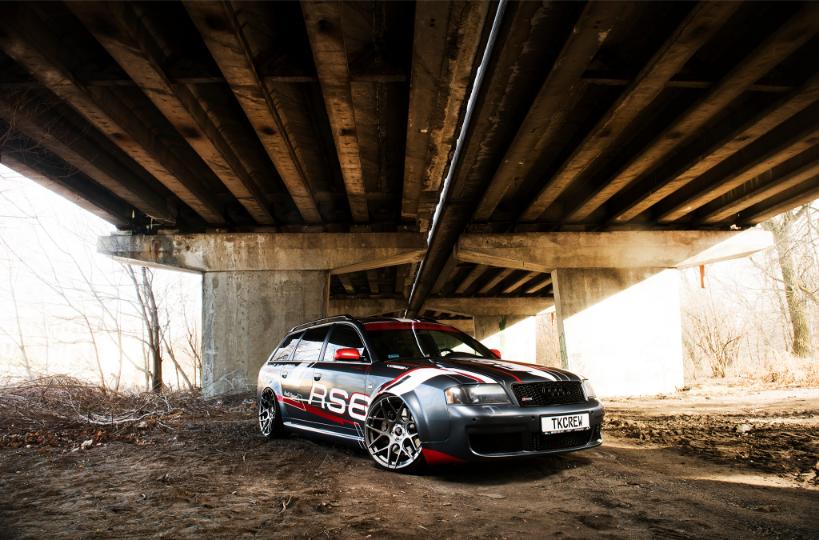 Audi RS6 | JR Wheels JR18 Hyper Black