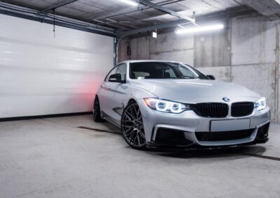 BMW 4 GranCoupe | JR Wheels JR28 Hyper Black
