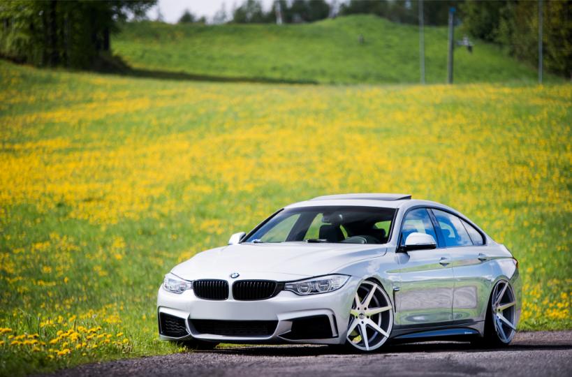 BMW 4 GranCoupe | JR Wheels JR20 Silver
