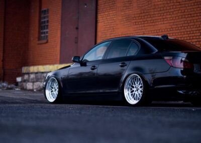 BMW E60 | JR Wheels JR23 Silver