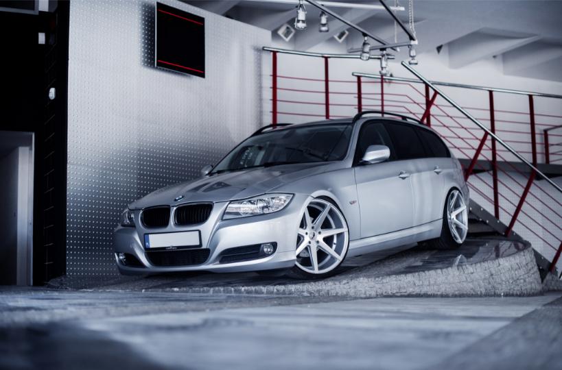 BMW E91 | JR Wheels JR20 Silver