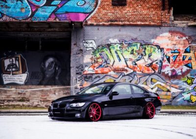 BMW E92 | JR Wheels JR21 Candy Red