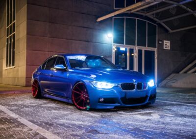 BMW F30 | JR Wheels JR21 Candy Red