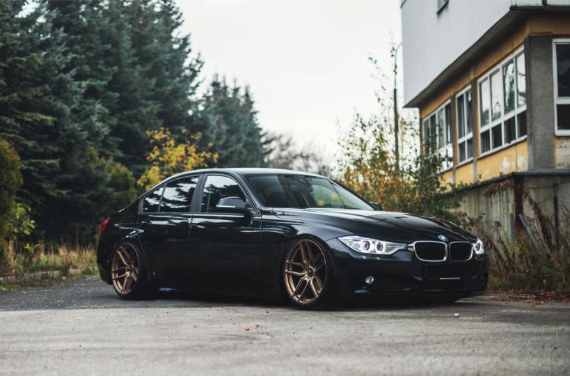 BMW F30 | JR Wheels JR25 Matt Bronze