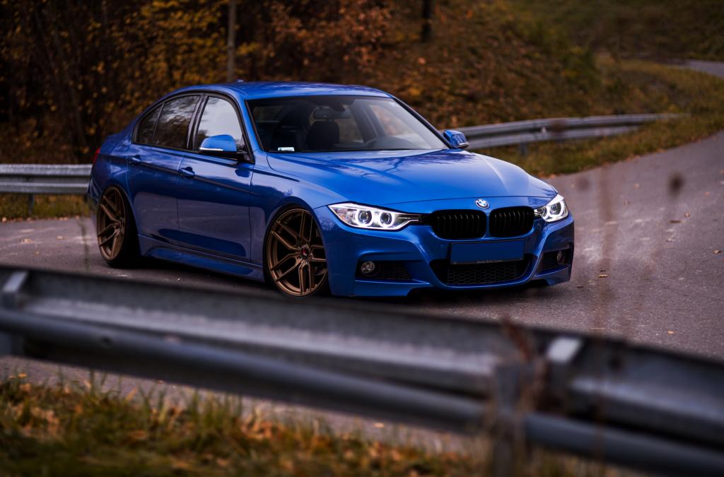BMW F30 | JR Wheels JR25 Matt Bronze