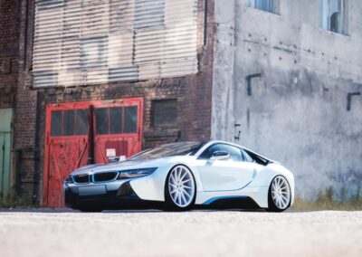 BMW i8 | JR Wheels JR22 Silver