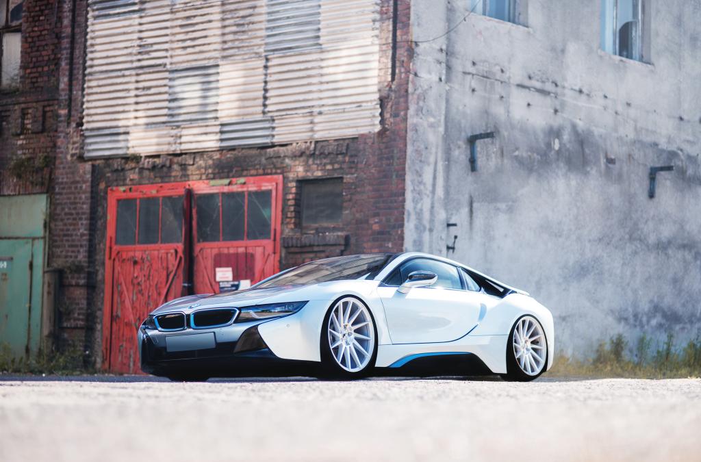 BMW i8 | JR Wheels JR22 Silver