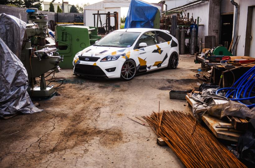 Ford Focus ST mk2 | JR Wheels JR21 Hyper Black