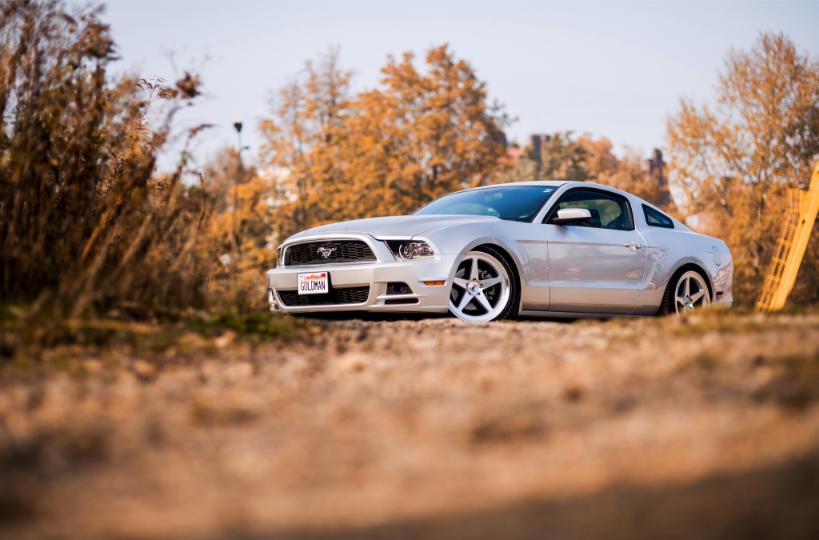 Ford Mustang | JR Wheels JR24 Silver