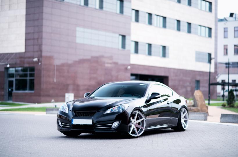 Hyundai Genesis Coupe | JR Wheels JR20 Silver