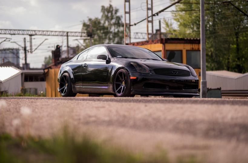 Infiniti Q35 | JR Wheels JR20 Black