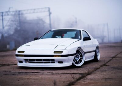 Mazda RX7 | JR Wheels JR7 Silver