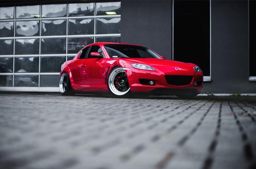 Mazda RX8 | JR Wheels JR6 Black