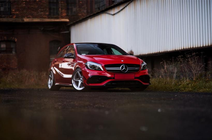 Mercedes A45 AMG | JR Wheels JR24 Silver