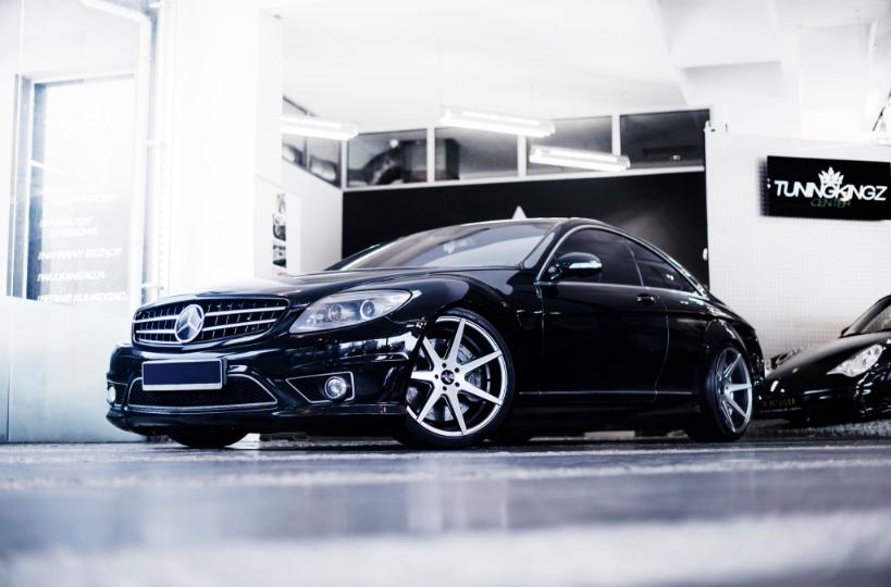 Mercedes CL 63 AMG | JR Wheels JR20 Silver