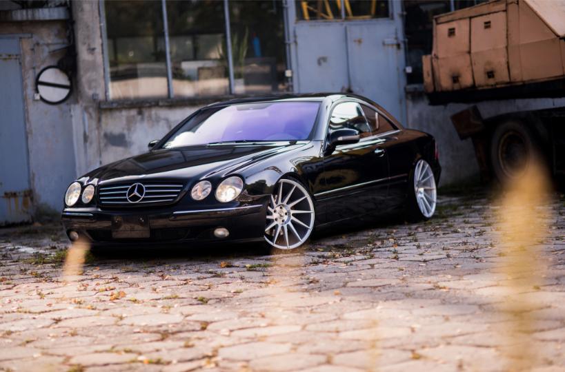 Mercedes CL | JR Wheels JR22 Silver