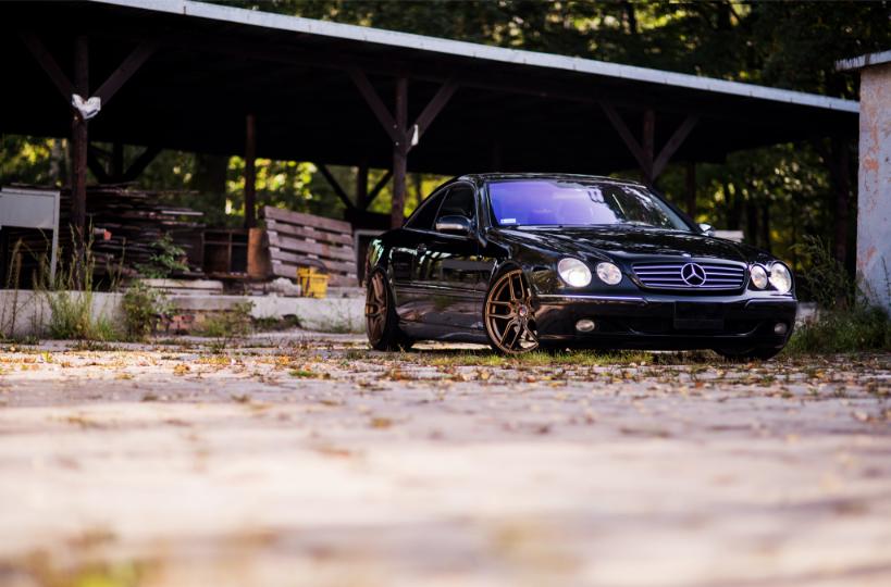 Mercedes CL | JR Wheels JR25 Matt Bronze