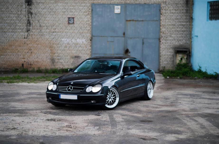 Mercedes CLK | JR Wheels JR23 Silver