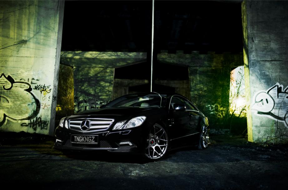 Mercedes E klasa Coupe | JR Wheels JR18 Hyper Black