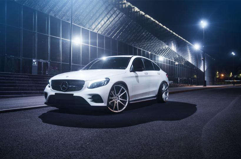 Mercedes GLC Coupe | JR Wheels JR21 Silver
